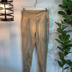 Women's Tan Track Pants